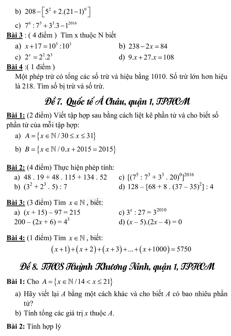 de thi hki toan 6