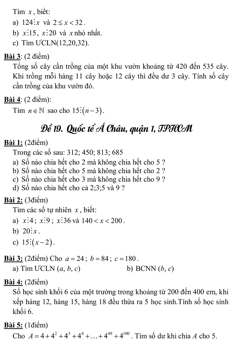 de thi hki toan 6