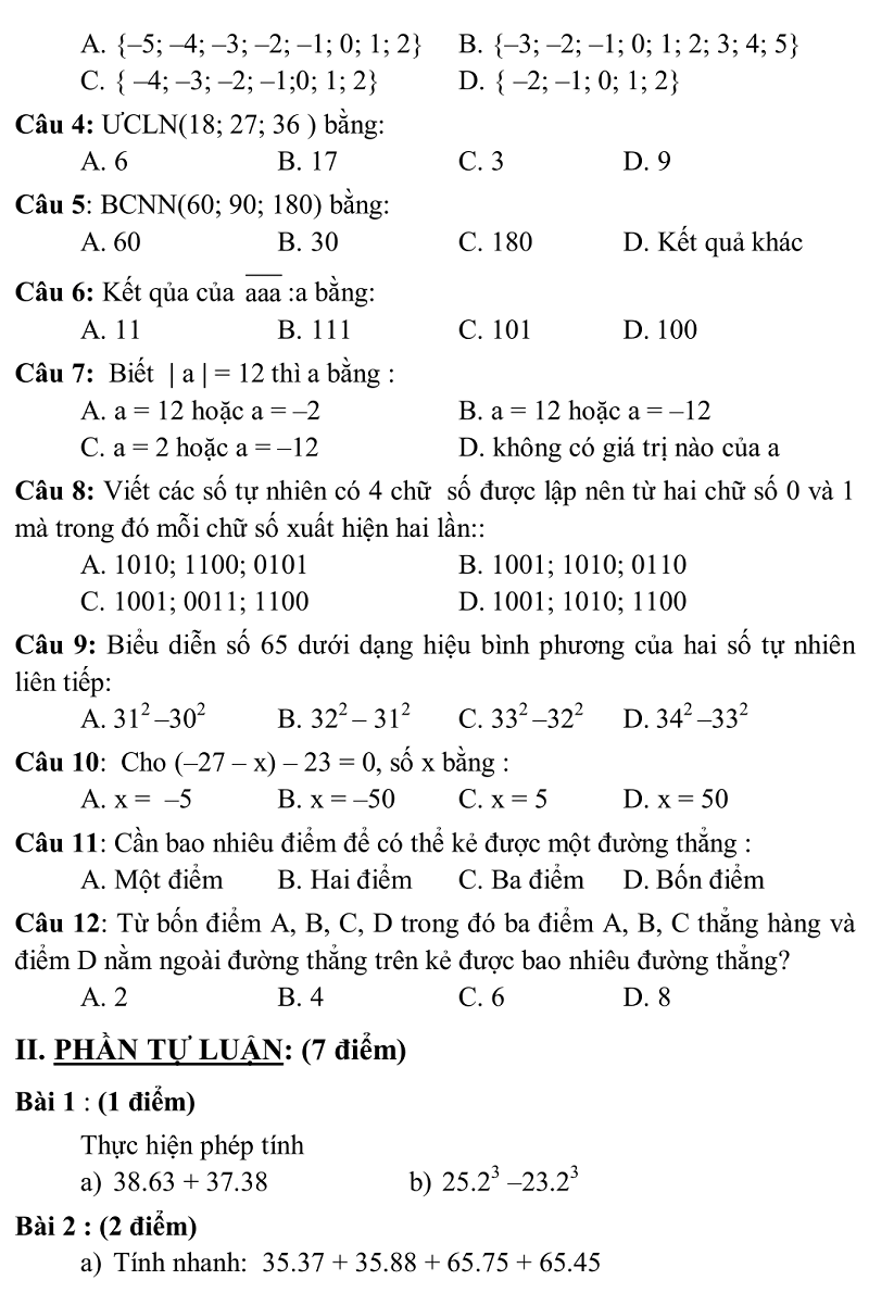 de thi hki toan 6