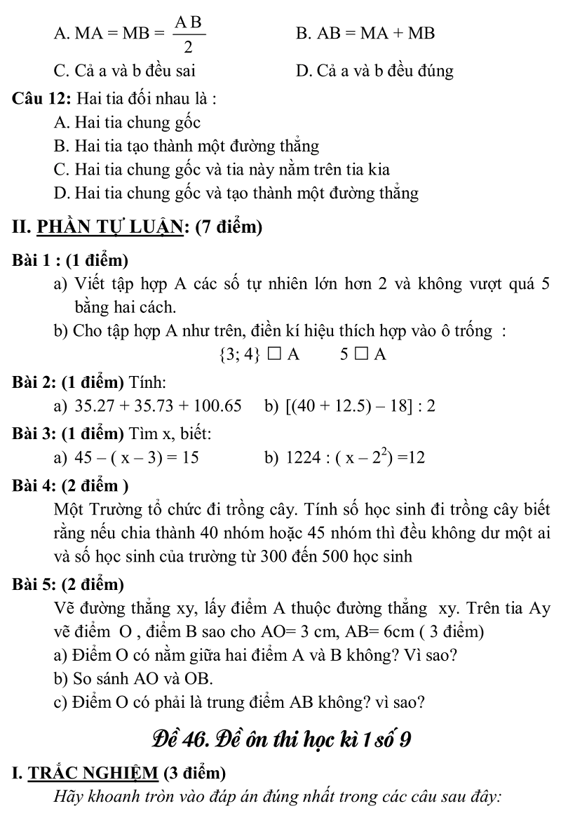 de thi hki toan 6