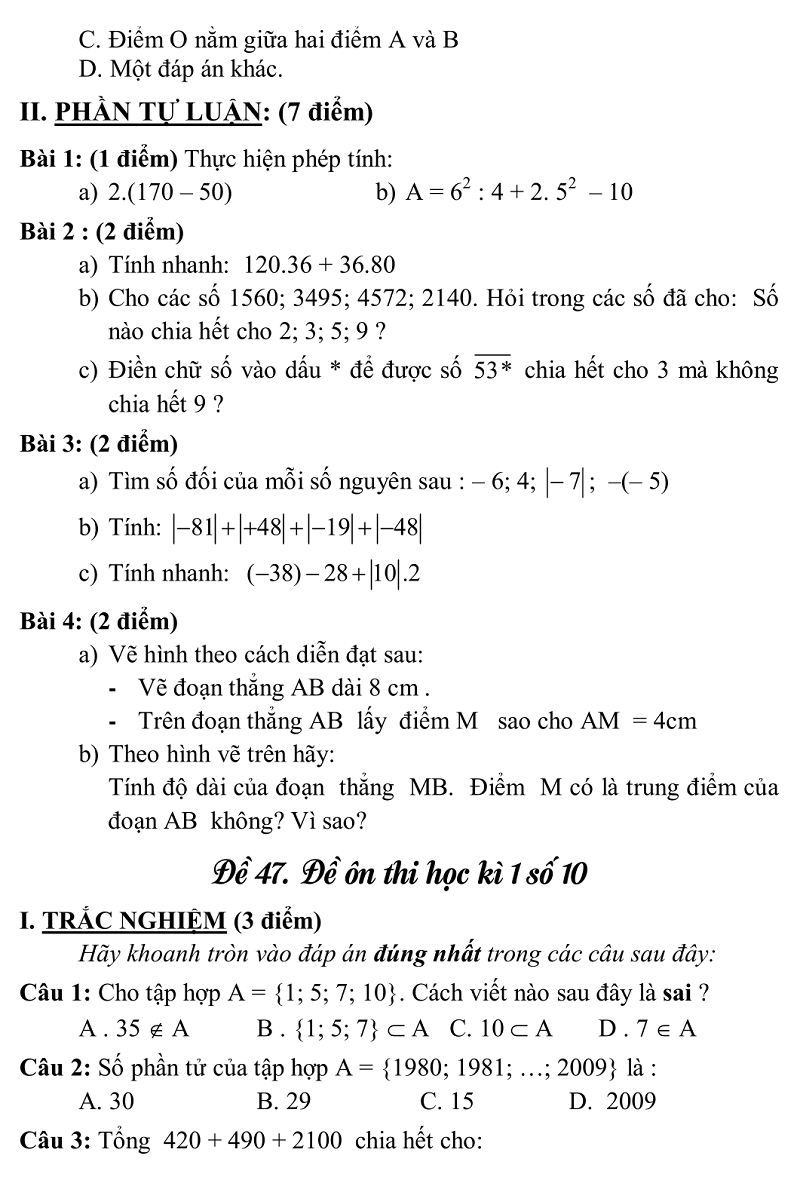 de thi hki toan 6