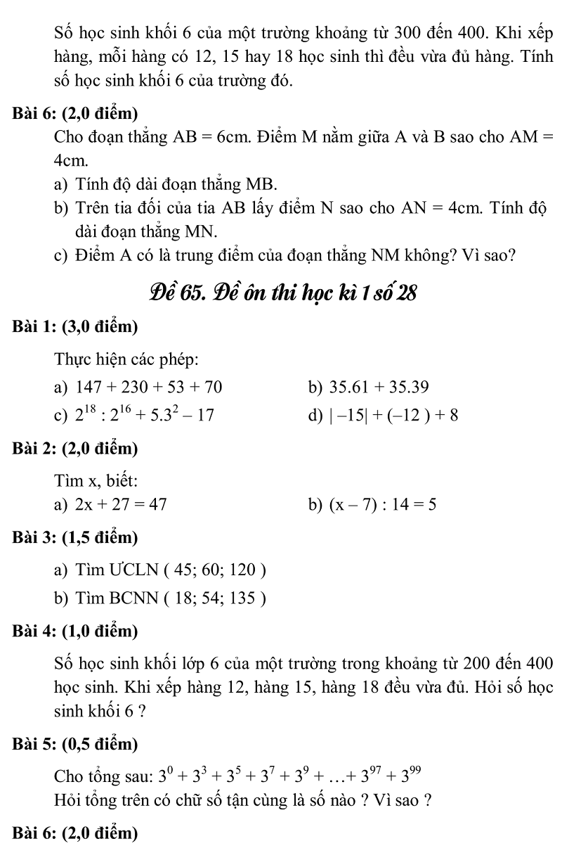 de thi hki toan 6