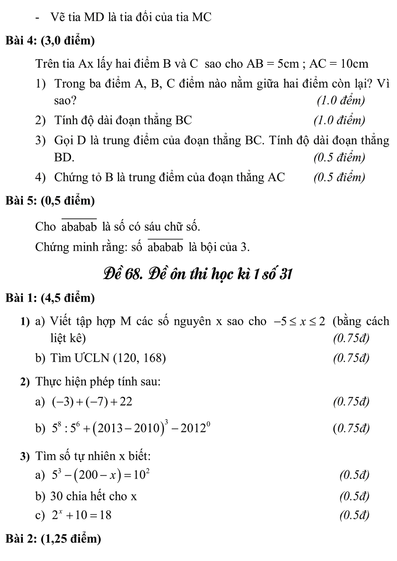 de thi hki toan 6