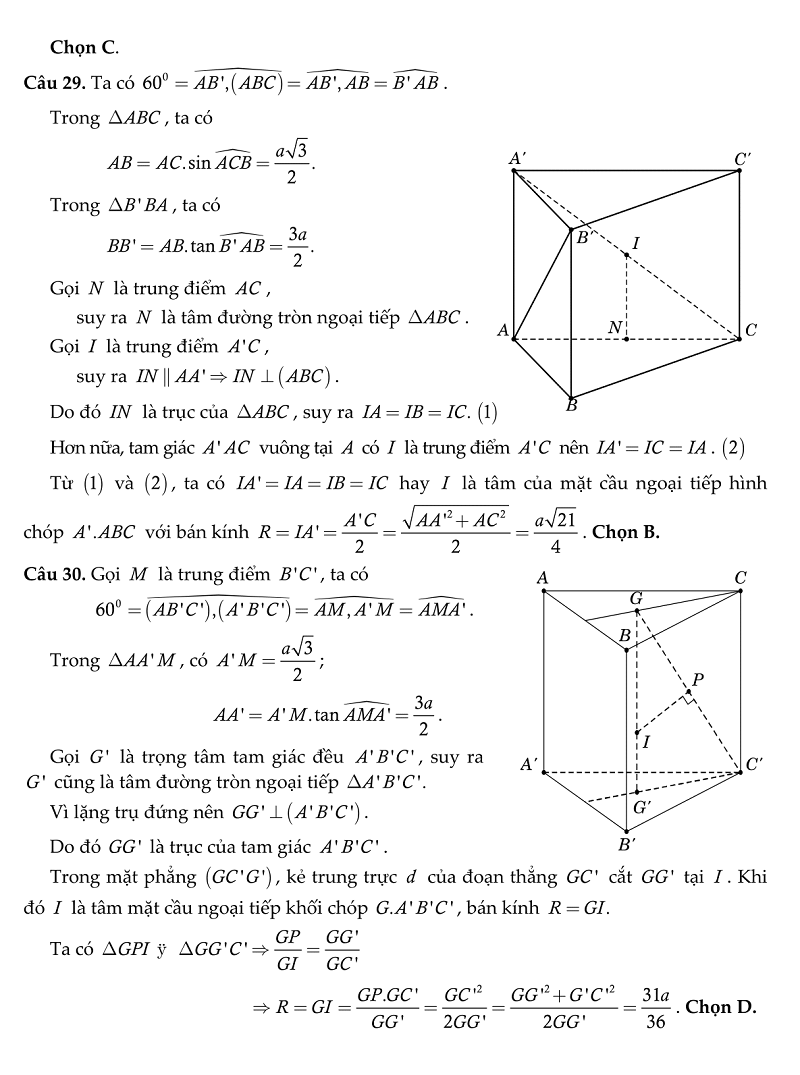 trac nghiem mat tron xoay