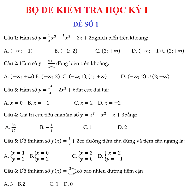 de thi hki toan 12