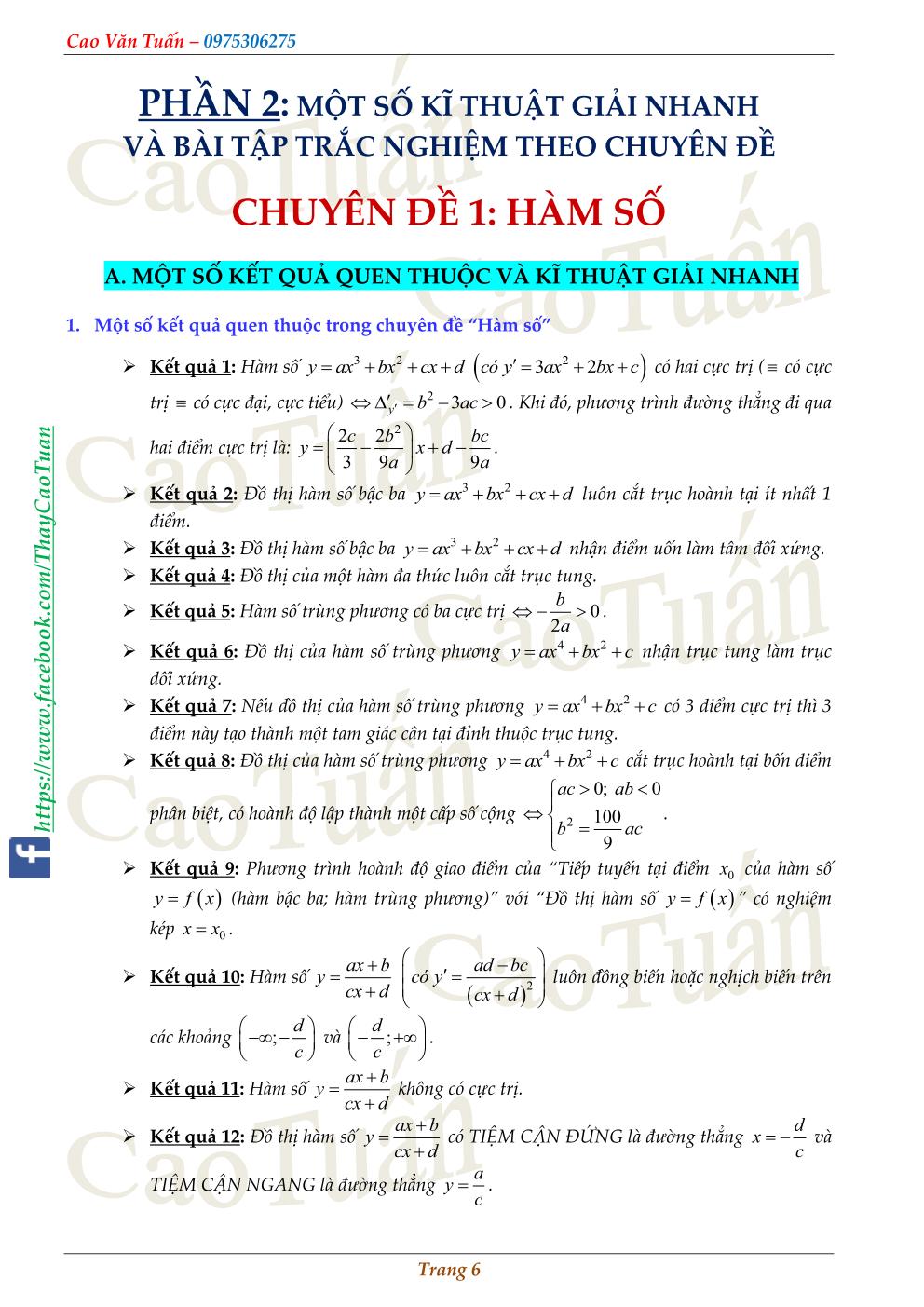 trac nghiem ham so